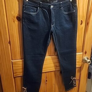 White House Black Market Dark Skinny Jeans